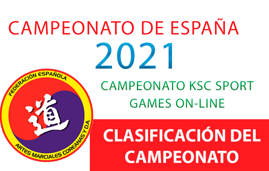 Resultados campeonato KSC Sport Games Online 2021