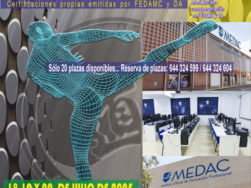 CURSO MONITORES 2025 FEDAMC MEDAC